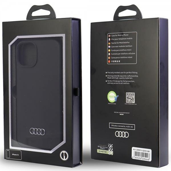 Audi iPhone 11 Skal Silicone Svart