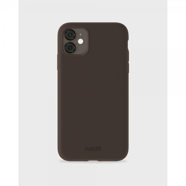 holdit iPhone 11 Skal Silikon Chocolate