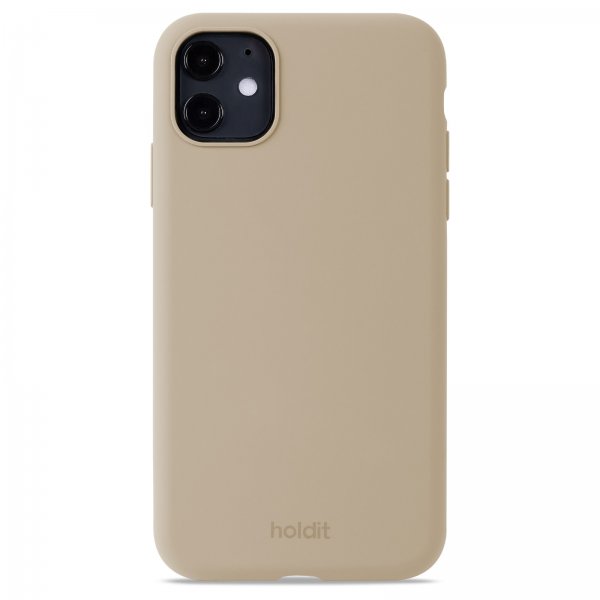 holdit iPhone 11 Skal Silikon Latte Beige