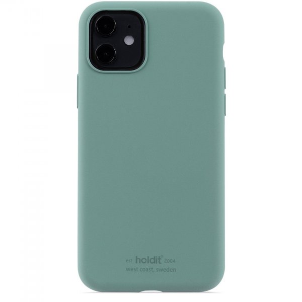 holdit iPhone 11 Skal Silikon Moss Green