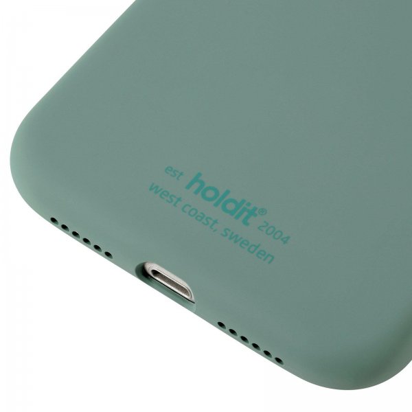 holdit iPhone 11 Skal Silikon Moss Green