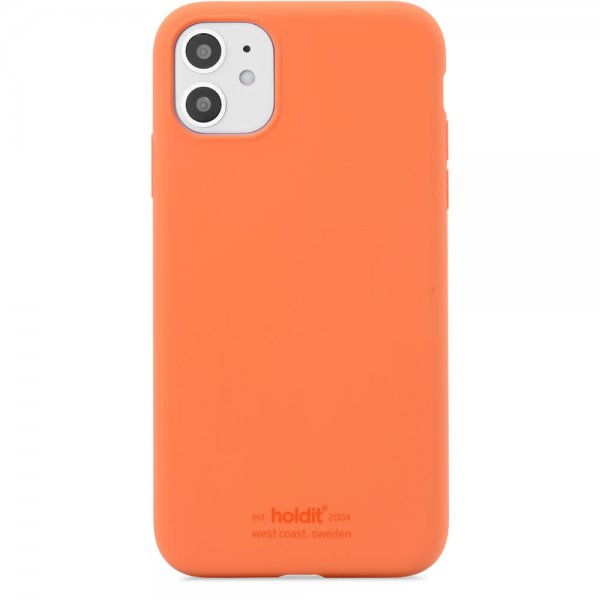 holdit iPhone 11 Skal Silikon Orange