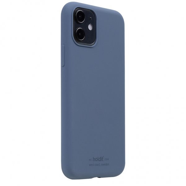 holdit iPhone 11 Skal Silikon Pacific Blue