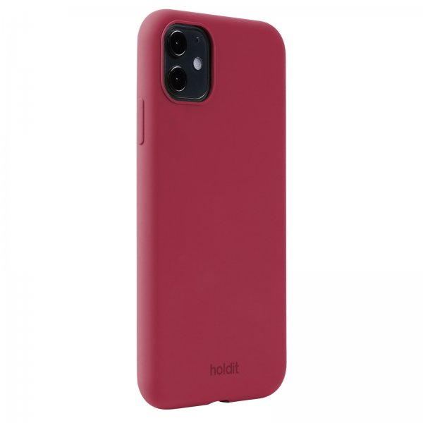 holdit iPhone 11 Skal Silikon Red Velvet