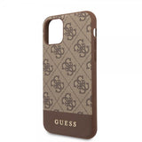 Guess iPhone 11 Skal Stripe Cover Brun