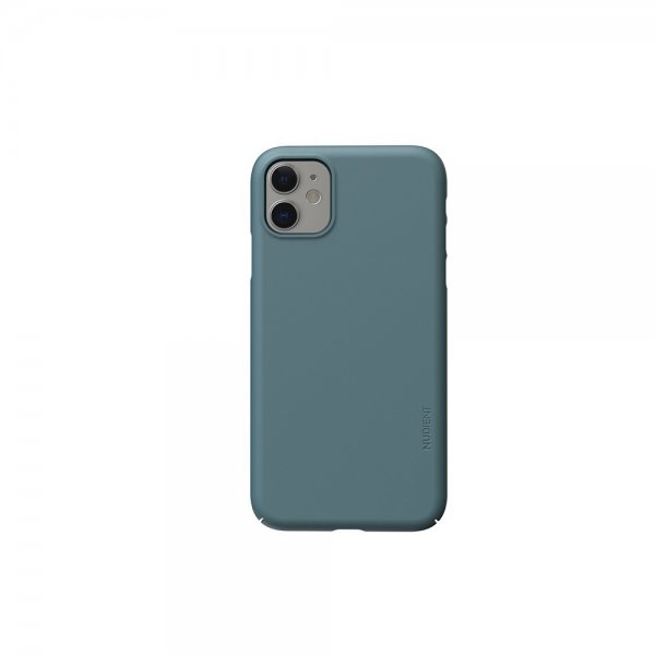 Nudient iPhone 11 Skal Thin Case V3 Aqua Teal