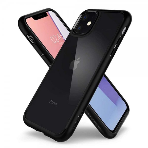 Spigen iPhone 11 Skal Ultra Hybrid Matte Black