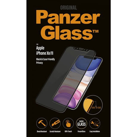 PanzerGlass iPhone Xr/11 Skärmskydd CaseFriendly Privacy