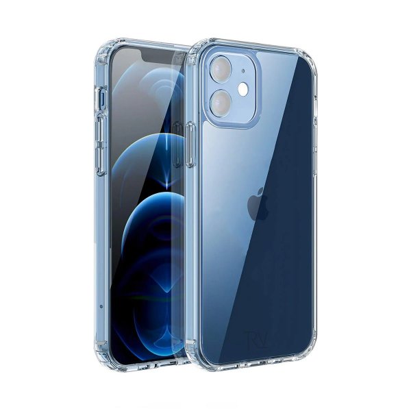 Rvelon iPhone 11 Skal Stöttålig Transparent