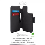 Puro iPhone 12/13/14/15 Pro Max/iPhone 14/15 Plus Fodral MagSafe Folio Svart