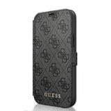 Guess iPhone 12 Mini Fodral Monogram Grå