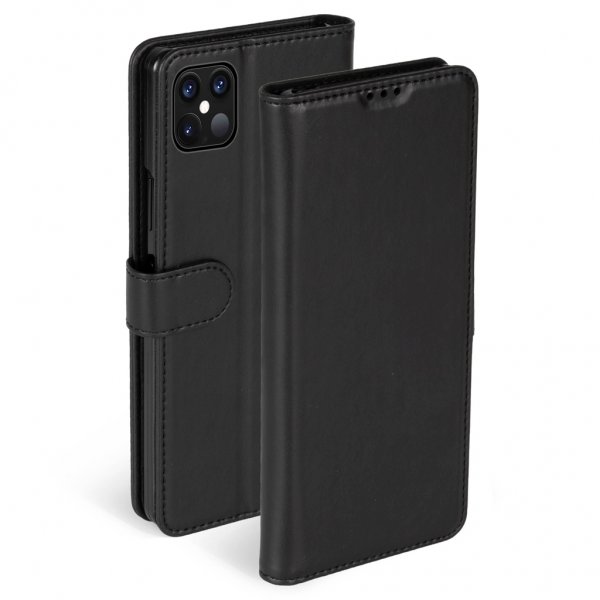 Krusell iPhone 12/iPhone 12 Pro Fodral PhoneWallet Svart