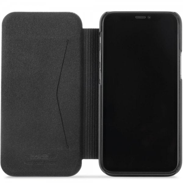 holdit iPhone 12 Mini Fodral SlimFlip Wallet Svart