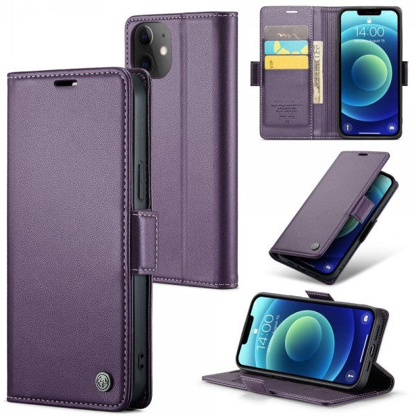 CaseMe iPhone 12/iPhone 12 Pro Fodral 023 Series Lila