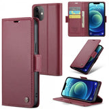 CaseMe iPhone 12/iPhone 12 Pro Fodral 023 Series Röd