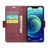CaseMe iPhone 12/iPhone 12 Pro Fodral 023 Series Röd