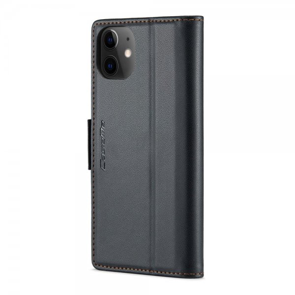 CaseMe iPhone 12/iPhone 12 Pro Fodral 023 Series Svart