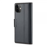 CaseMe iPhone 12/iPhone 12 Pro Fodral 023 Series Svart