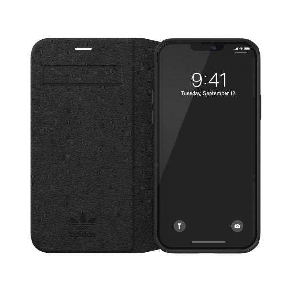 Adidas iPhone 12/iPhone 12 Pro Fodral Booklet Case Basic Svart