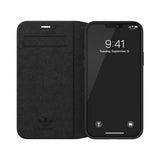 Adidas iPhone 12/iPhone 12 Pro Fodral Booklet Case Basic Svart