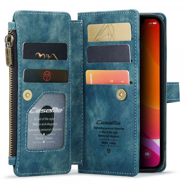 CaseMe iPhone 12/iPhone 12 Pro Fodral C30 Series Petrol