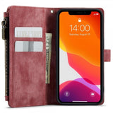 CaseMe iPhone 12/iPhone 12 Pro Fodral C30 Series Röd