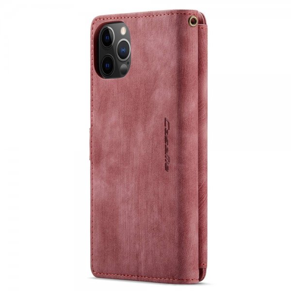 CaseMe iPhone 12/iPhone 12 Pro Fodral C30 Series Röd