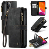 CaseMe iPhone 12/iPhone 12 Pro Fodral C30 Series Svart
