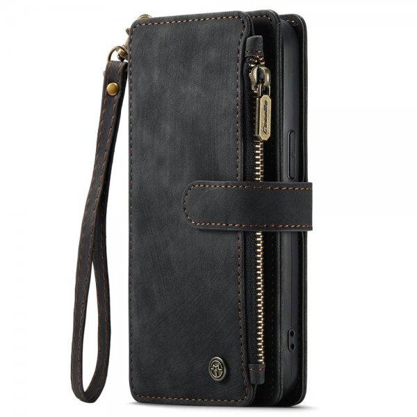 CaseMe iPhone 12/iPhone 12 Pro Fodral C30 Series Svart