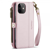 CaseMe iPhone 12/iPhone 12 Pro Fodral C36 Series Rosa