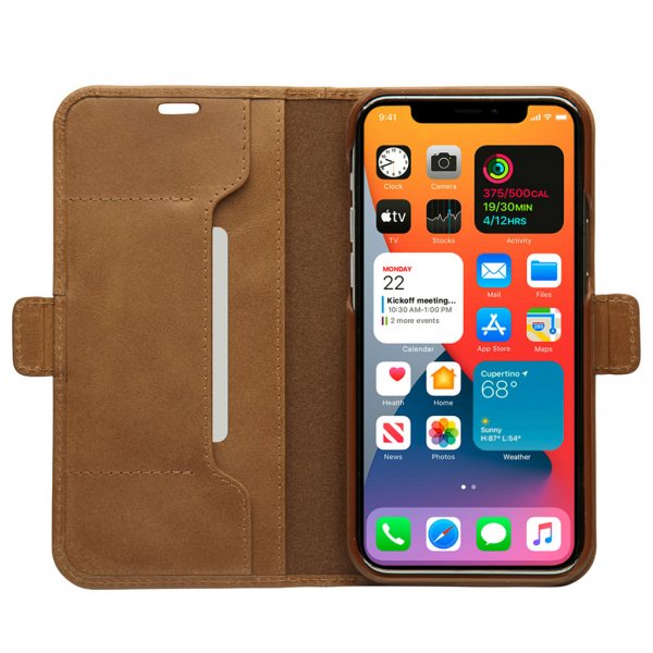 dbramante1928 iPhone 12/iPhone 12 Pro Fodral Copenhagen Slim Tan