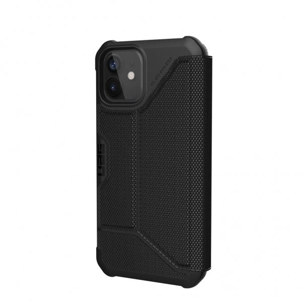 Urban Armor Gear (UAG) iPhone 12/iPhone 12 Pro Fodral Metropolis Kevlar Svart