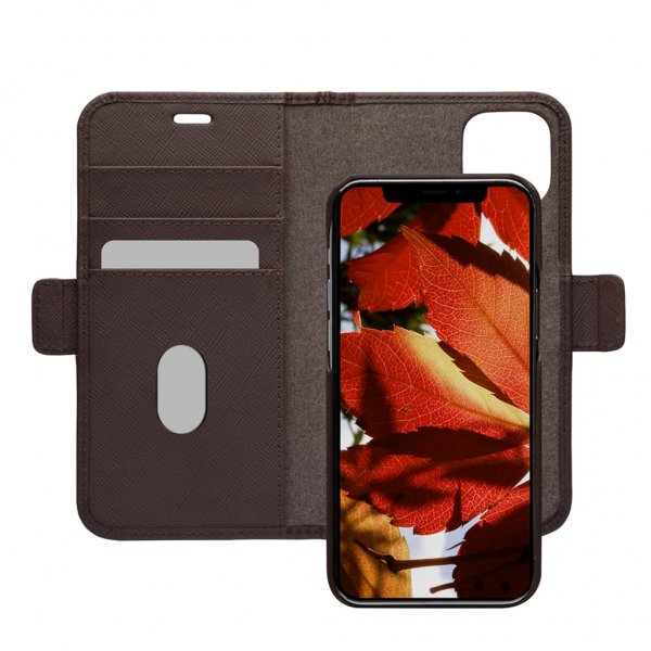 dbramante1928 iPhone 12/iPhone 12 Pro Fodral New York Löstagbart Skal Dark Chocolate