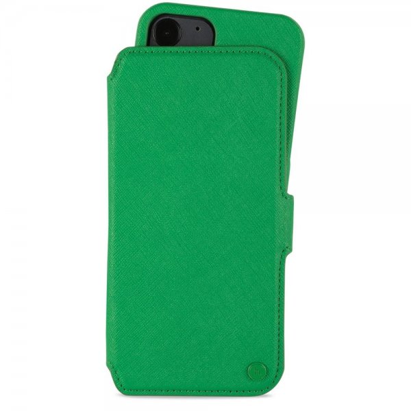 holdit iPhone 12/iPhone 12 Pro Fodral Wallet Case Magnet Stockholm Grass Green