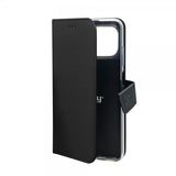 Celly iPhone 12/iPhone 12 Pro Fodral Wally Wallet Case Svart