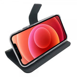 Celly iPhone 12/iPhone 12 Pro Fodral Wally Wallet Case Svart