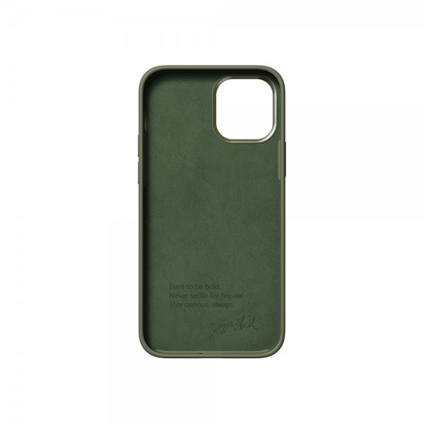 Nudient iPhone 12/iPhone 12 Pro Skal Bold Olive Green