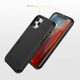 iPhone 12/iPhone 12 Pro Skal Card Slide Svart