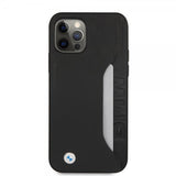 BMW iPhone 12/iPhone 12 Pro Skal Card Slot Svart