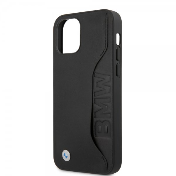 BMW iPhone 12/iPhone 12 Pro Skal Card Slot Svart