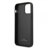 BMW iPhone 12/iPhone 12 Pro Skal Debossed Stripes Svart