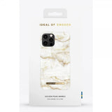 Ideal of Sweden iPhone 12/iPhone 12 Pro Skal Fashion Case Golden Pearl Marble