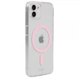 holdit iPhone 12/iPhone 12 Pro Skal MagSafe Case Rosa Transparent