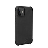 Urban Armor Gear (UAG) iPhone 12/iPhone 12 Pro Skal Metropolis LT Leather Svart