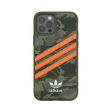 Adidas iPhone 12/iPhone 12 Pro Skal Moulded Case PU Camo/Signal Orange