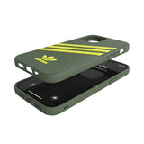 Adidas iPhone 12/iPhone 12 Pro Skal Moulded Case PU Wild Pine/Acid Yellow