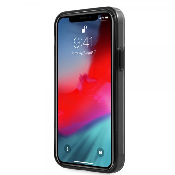 Ferrari iPhone 12/iPhone 12 Pro Skal On Track Gradient Svart