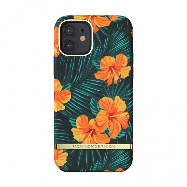 Richmond & Finch iPhone 12/iPhone 12 Pro Skal Orange Hibiscus
