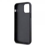 Guess iPhone 12/iPhone 12 Pro Skal Perforated Glitter Svart