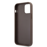 Guess iPhone 12/iPhone 12 Pro Skal Printed Stripe Brun